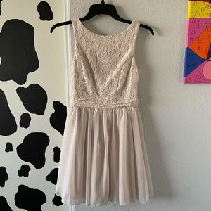 Cream Dress from Macy’s